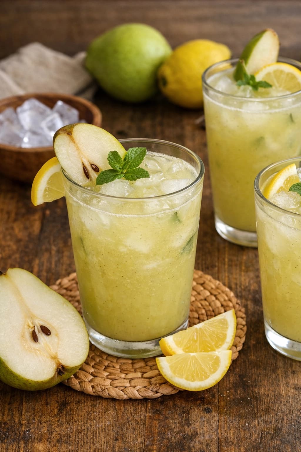 عصير إجاص وحامض إثيوبي منعش وبارد