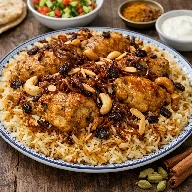 طريقة-عمل-زربيان دجاج عدني يمني أصلي بأرز معطر وبصل مكرمل ولون ذهبي