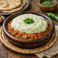 طريقة-عمل-سلتة يمنية تقليدية بالحلبة والمرق تُقدَّم ساخنة مع الخبز البلدي